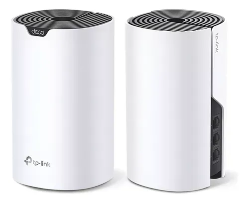 [Cc Sant.]Kit Roteador Wi-Fi Mesh Deco S7 Dual-Band Ac1900 2 Unidades